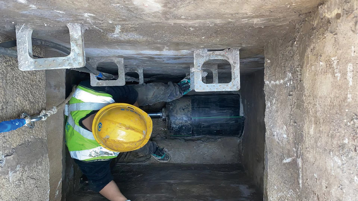 大方HDPE短管内衬法